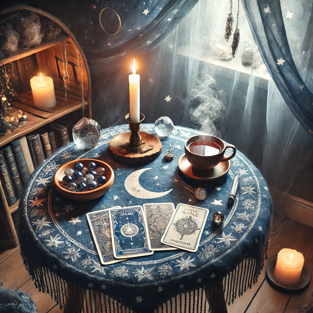 divination tools candle