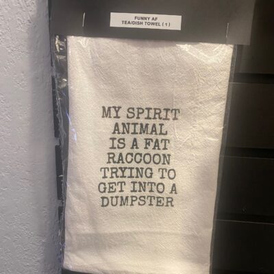 My spirit animal is a fat raccoon trying to get into a dumpster