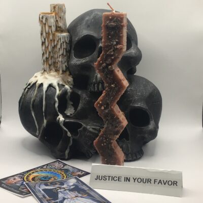 Justice in Your Favor Spell Candle
