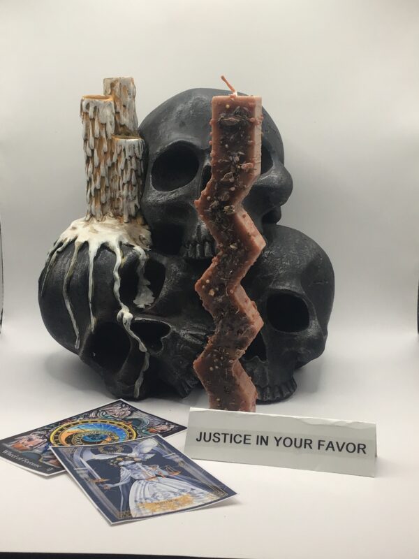 Justice in Your Favor Spell Candle
