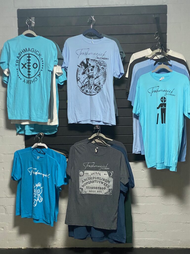 “Trashmagick Alchemy shirts
