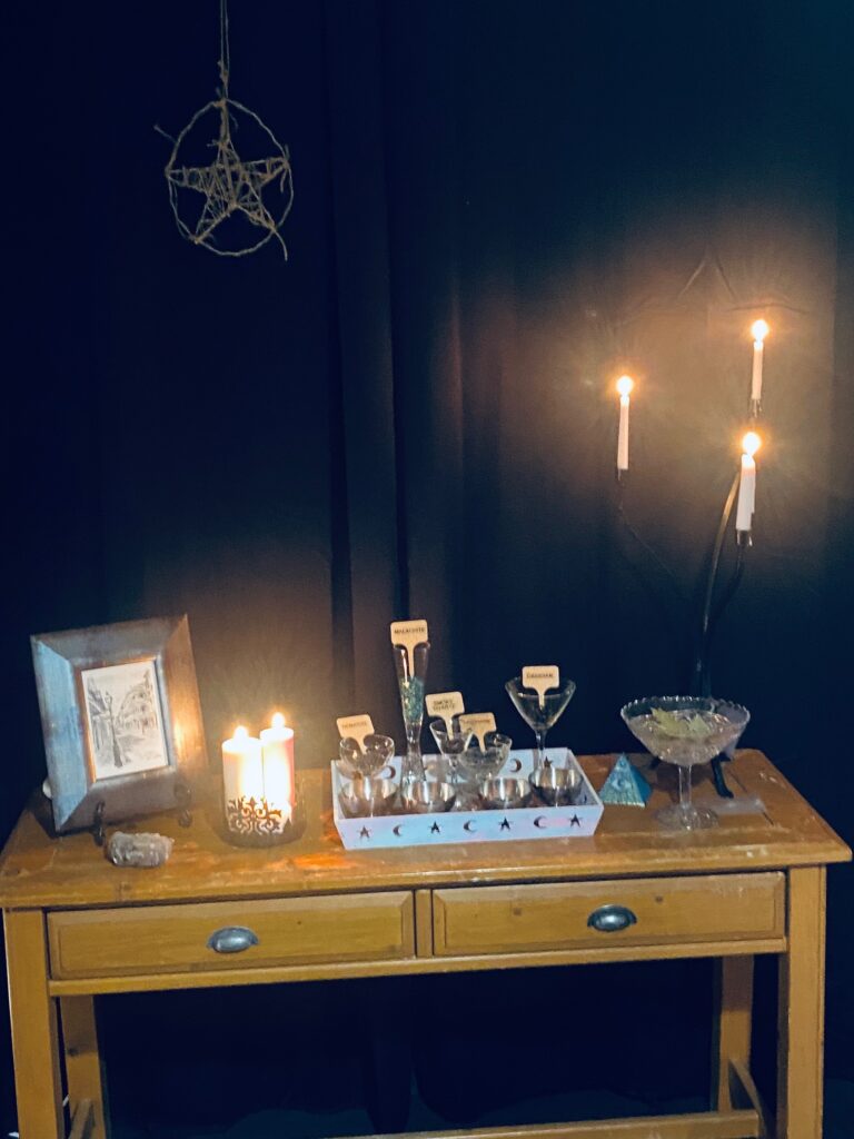 “Trashmagick Alchemy shop interior”